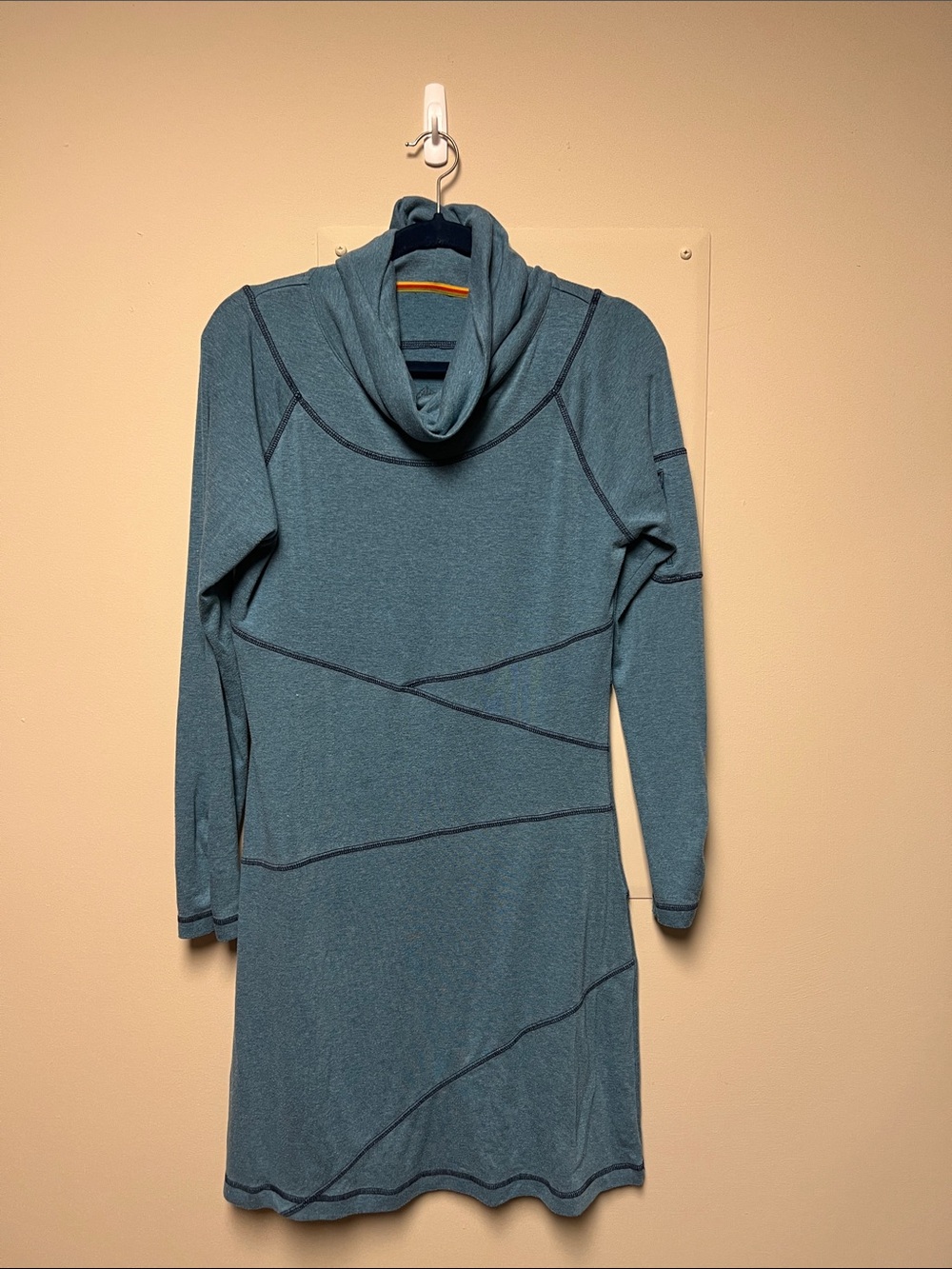 Sahalie Outdoor Turtleneck Long Sleeve Dress
